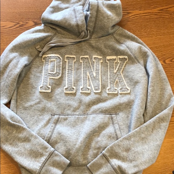 PINK Victoria's Secret Tops - PINK hooded sweatshirt size M